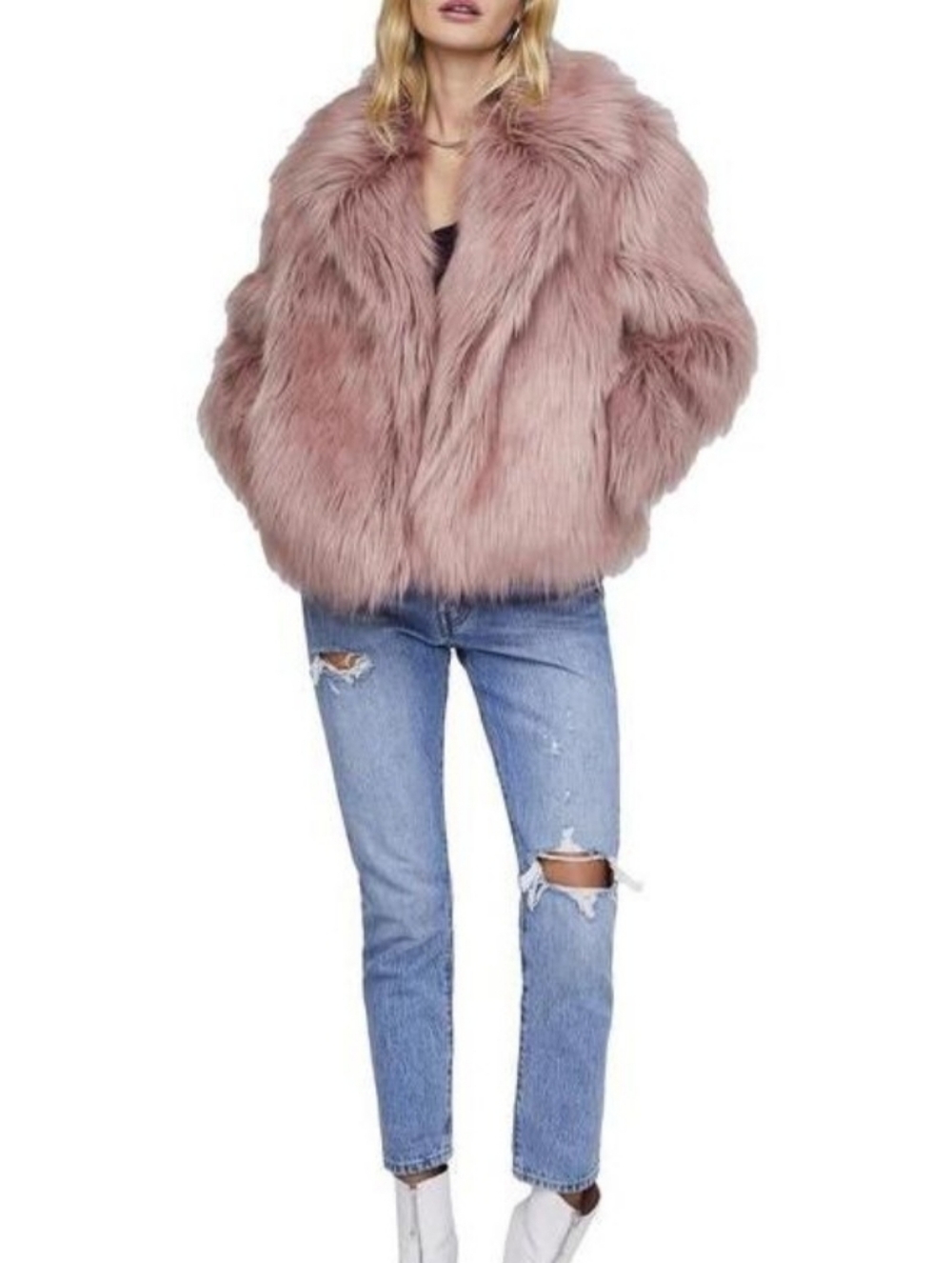Astr the Label Mauve Adair Jacket